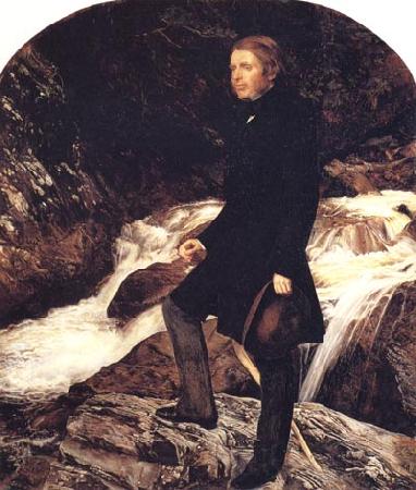 Sir John Everett Millais Hohn Ruskin Norge oil painting art